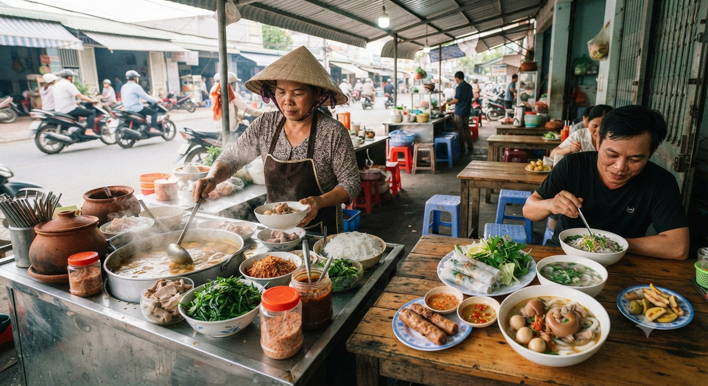 Khám phá bức tranh ẩm thực đa dạng tại vùng đất Gò Dầu